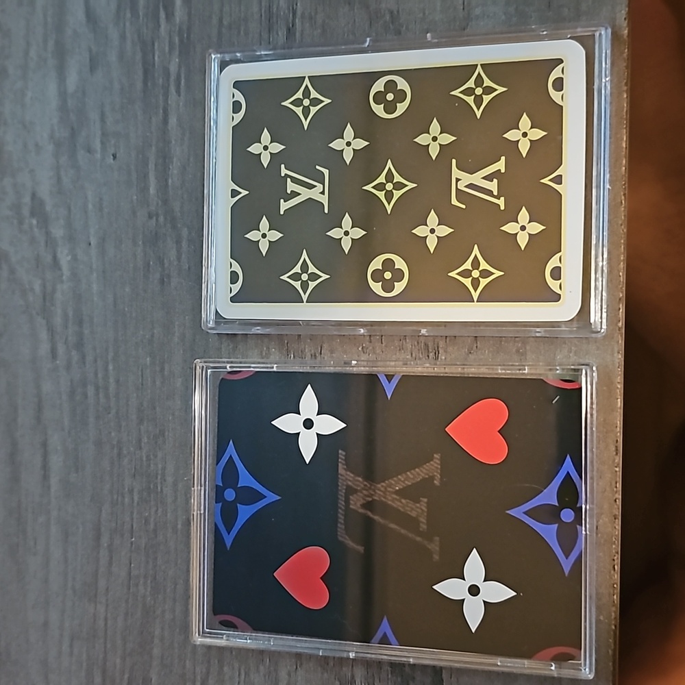 Louis Vuitton poker cards